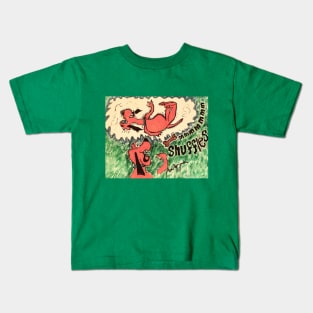 Snuffles the bloodhound Kids T-Shirt